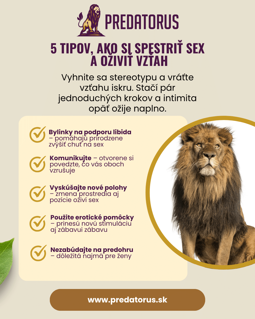 Infografika: Ako spestriť sex a vrátiť vzťahu iskru